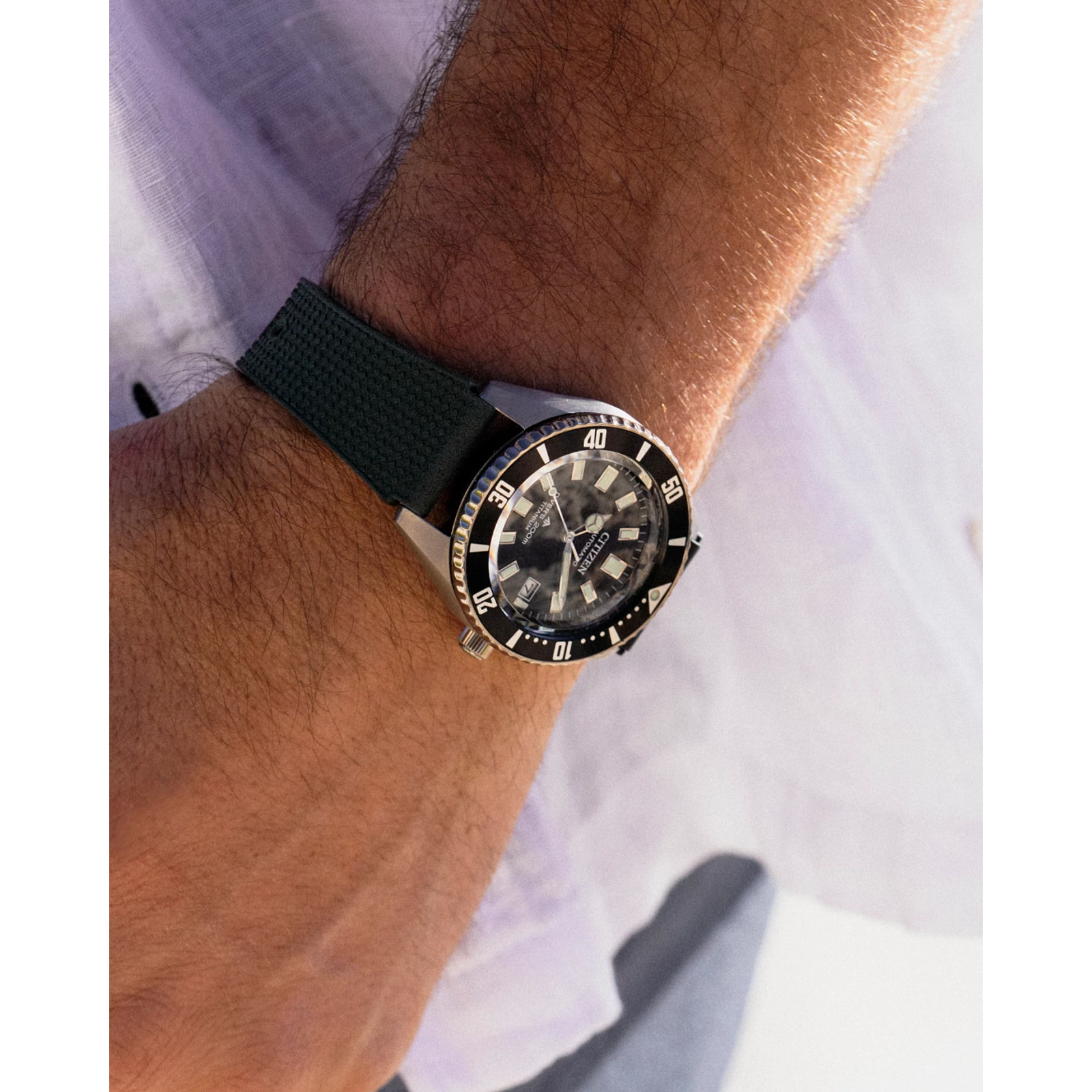 Reloj Citizen Promaster Fujitsubo Super Titanio NB6021-17E | Elegancia relojería